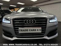 USED 2015 65 AUDI A8 3.0 TDI QUATTRO SPORT 4d 258 BHP UK DELIVERY FLAT FEE &pound;175 (SUBJECT TO DEAL) *OVER 100 IMAGES ON OUR WEBSITE*BESPOKE FINANCE ARRANGED*PART EXCHANGE WELCOME*ALL VEHICLES HPI CLEAR