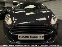 USED 2015 15 FORD FIESTA 1.2 ZETEC 5d 81 BHP UK DELIVERY FLAT FEE &pound;175 (SUBJECT TO DEAL) *OVER 100 IMAGES ON OUR WEBSITE*BESPOKE FINANCE ARRANGED*PART EXCHANGE WELCOME*ALL VEHICLES HPI CLEAR