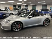USED 2014 PORSCHE 911 PORSCHE 911 3.8 CARRERA S PDK AUTO CABRIOLET 991 S/S UK DELIVERY FLAT FEE &pound;175 (SUBJECT TO DEAL) *OVER 100 IMAGES ON OUR WEBSITE*BESPOKE FINANCE ARRANGED*PART EXCHANGE WELCOME*ALL VEHICLES HPI CLEAR