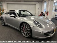 USED 2014 PORSCHE 911 PORSCHE 911 3.8 CARRERA S PDK AUTO CABRIOLET 991 S/S UK DELIVERY FLAT FEE &pound;175 (SUBJECT TO DEAL) *OVER 100 IMAGES ON OUR WEBSITE*BESPOKE FINANCE ARRANGED*PART EXCHANGE WELCOME*ALL VEHICLES HPI CLEAR