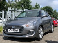 USED 2017 67 SUZUKI SWIFT 1.0 SZ-T BOOSTERJET 5d 111 BHP THIS CAR COMES WITH 6 MONTHS WARRANTY , BREAKDOWN COVER & RECOVERY++   Climate control +  Traction control +  Bluetooth +  Auto headlights +  Bending lights +  2 front cupholders +  DAB Radio +  Auto side mirrors +  Rear wipers +  Rear heated window +  Central locking +  AUX and USB +  Steering controls +  Trip computer +  16 inch alloy wheels