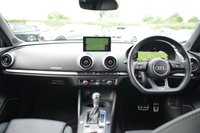 USED 2017 67 AUDI S3 2.0 S3 SPORTBACK TFSI QUATTRO BLACK EDITION 5d 306 BHP DIGI DASH / 1 PREVIOUS OWNER!
