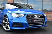 USED 2017 67 AUDI S3 2.0 S3 SPORTBACK TFSI QUATTRO BLACK EDITION 5d 306 BHP DIGI DASH / 1 PREVIOUS OWNER!