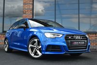 USED 2017 67 AUDI S3 2.0 S3 SPORTBACK TFSI QUATTRO BLACK EDITION 5d 306 BHP DIGI DASH / 1 PREVIOUS OWNER!