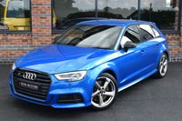 USED 2017 67 AUDI S3 2.0 S3 SPORTBACK TFSI QUATTRO BLACK EDITION 5d 306 BHP DIGI DASH / 1 PREVIOUS OWNER!