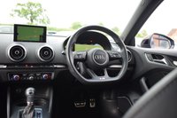 USED 2017 67 AUDI S3 2.0 S3 SPORTBACK TFSI QUATTRO BLACK EDITION 5d 306 BHP DIGI DASH / 1 PREVIOUS OWNER!