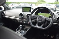 USED 2017 67 AUDI S3 2.0 S3 SPORTBACK TFSI QUATTRO BLACK EDITION 5d 306 BHP DIGI DASH / 1 PREVIOUS OWNER!