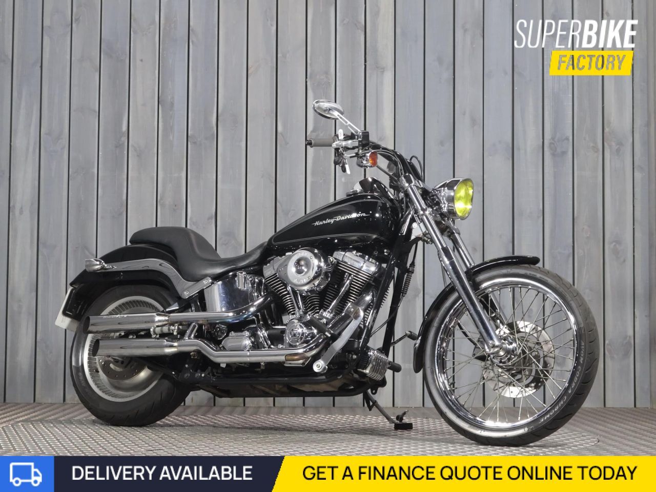 Harley-Davidson Softail トレーナー XL 黒 2003 HARLEY-DAVIDSON SOFTAIL BLACK with 14762 miles - Used