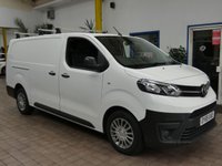 USED 2019 69 TOYOTA PROACE 2.0 L2 ICON 118 BHP 3 SEATS LWB AIR CON BLUETOOTH VINYL/CLOTH INTERIOR PARKING SENSORS TOYOTA WARRANTY TILL DEC 2029 1 OWNER SERVICE HISTORY