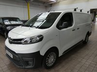 USED 2019 69 TOYOTA PROACE 2.0 L2 ICON 118 BHP 3 SEATS LWB AIR CON BLUETOOTH VINYL/CLOTH INTERIOR PARKING SENSORS TOYOTA WARRANTY TILL DEC 2029 1 OWNER SERVICE HISTORY