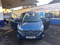 USED 2020 69 FORD TOURNEO CUSTOM 2.0 320 TITANIUM ECOBLUE 4d 129 BHP WAV 6 Seats Low Mileage  2 owners Full Service