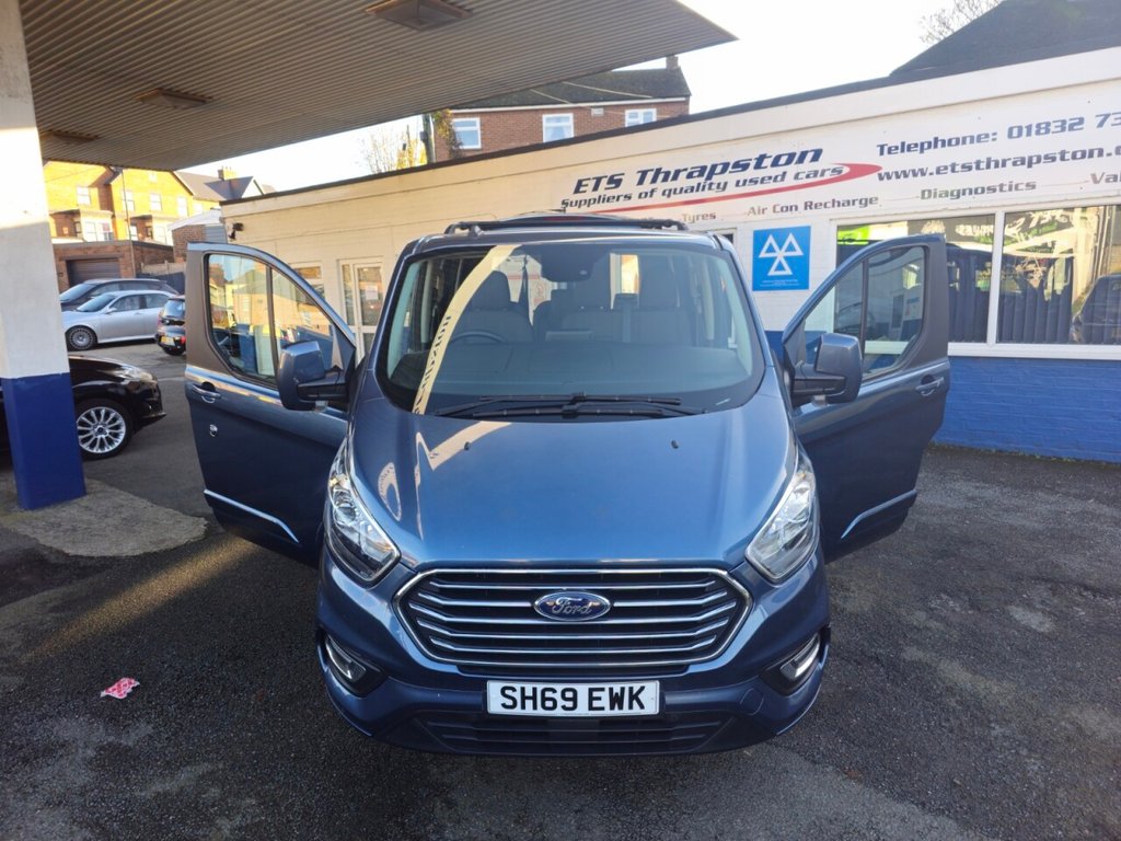 USED 2020 69 FORD TOURNEO CUSTOM 2.0 320 TITANIUM ECOBLUE 4d 129 BHP WAV 6 Seats Low Mileage  2 owners Full Service