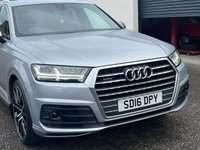 USED 2016 16 AUDI Q7 3.0 TDI QUATTRO S LINE 5d AUTO 269 BHP Amazing Quality , Fantastic Price