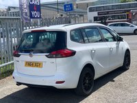 USED 2014 64 VAUXHALL ZAFIRA TOURER 2.0 EXCLUSIV CDTI 5d 162 BHP 