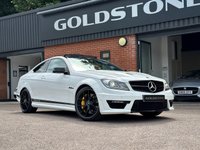 USED 2014 14 MERCEDES-BENZ C-CLASS 6.2L C63 AMG EDITION 2d AUTO 507 BHP ONE OWNER