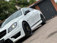 USED 2014 14 MERCEDES-BENZ C-CLASS 6.2L C63 AMG EDITION 2d AUTO 507 BHP ONE OWNER