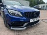USED 2015 15 MERCEDES-BENZ C-CLASS 4.0 AMG C 63 S PREMIUM 4d 503 BHP PAN ROOF! MEMORY SEATS!