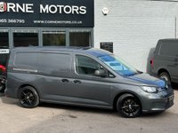 USED 2021 21 VOLKSWAGEN CADDY MAXI 2.0 TDI 102PS EU6 6 SPEED MANUAL COMMERCE PLUS LWB PANEL VAN 18" PRETORIA STYLE ALLOYS * SPORTLINE SPOILER * COBRA LOWERING SPRINGS * AIRCON * DAB * REAR PARK AID