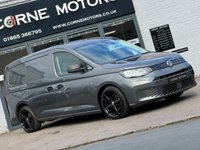 USED 2021 21 VOLKSWAGEN CADDY MAXI 2.0 TDI 102PS EU6 6 SPEED MANUAL COMMERCE PLUS LWB PANEL VAN 18" PRETORIA STYLE ALLOYS * SPORTLINE SPOILER * COBRA LOWERING SPRINGS * AIRCON * DAB * REAR PARK AID