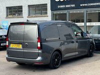 USED 2021 21 VOLKSWAGEN CADDY MAXI 2.0 TDI 102PS EU6 6 SPEED MANUAL COMMERCE PLUS LWB PANEL VAN 18" PRETORIA STYLE ALLOYS * SPORTLINE SPOILER * COBRA LOWERING SPRINGS * AIRCON * DAB * REAR PARK AID