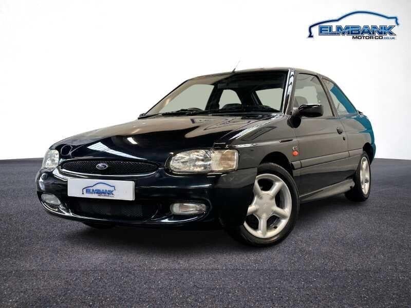 Black 1998 Ford Escort Hatchback Front-wheel drive Manual