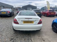 USED 2008 08 MERCEDES-BENZ SLK 1.8 SLK200 KOMPRESSOR 2d 184 BHP 