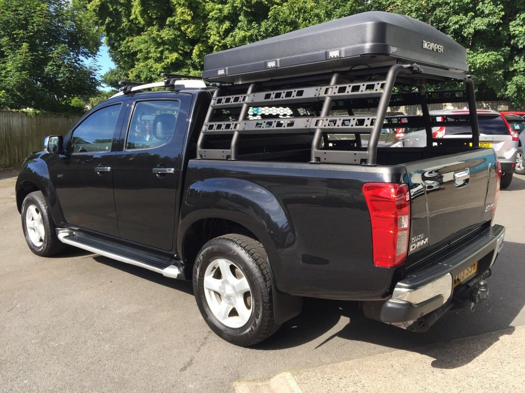 USED 2013 13 ISUZU D-MAX 2.5 TD UTAH DCB 164 BHP i KAMPER MINI, AWNING AND BIKE RACK