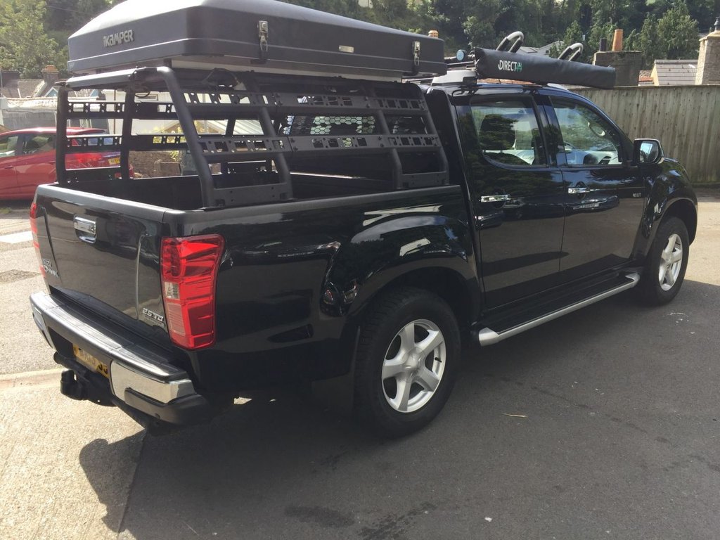 USED 2013 13 ISUZU D-MAX 2.5 TD UTAH DCB 164 BHP i KAMPER MINI, AWNING AND BIKE RACK