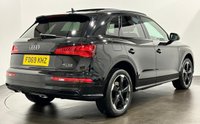 USED 2020 69 AUDI Q5 2.0 TDI QUATTRO S LINE BLACK EDITION 5d 188 BHP Panoramic Glass Slide Roof Myhos Black Metallic, Panoramic Glass Roof