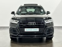 USED 2020 69 AUDI Q5 2.0 TDI QUATTRO S LINE BLACK EDITION 5d 188 BHP Panoramic Glass Slide Roof Myhos Black Metallic, Panoramic Glass Roof