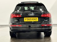 USED 2020 69 AUDI Q5 2.0 TDI QUATTRO S LINE BLACK EDITION 5d 188 BHP Panoramic Glass Slide Roof Myhos Black Metallic, Panoramic Glass Roof