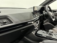 USED 2020 69 AUDI Q5 2.0 TDI QUATTRO S LINE BLACK EDITION 5d 188 BHP Panoramic Glass Slide Roof Myhos Black Metallic, Panoramic Glass Roof
