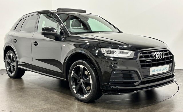 2020 69 Audi Q5 2.0 TDI QUATTRO S LINE BLACK EDITION 5d 188 BHP Panoramic Glass Slide Roof