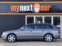 USED 2001 51 AUDI A4 2.7 S4 AVANT QUATTRO 5d 261 BHP COLLECTORS ITEM// BOSE SOUND SYSTEM// CARBON INTERIOR TRIM// FULL LEATHER// HEATED SEATS// 6 MONTHS WARRANTY