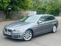 USED 2015 15 BMW 5 SERIES 2.0L 520D LUXURY TOURING 5d AUTO 188 BHP 