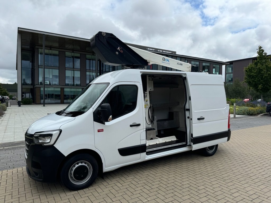 USED 2020 20 RENAULT TRUCKS MASTER MM35CPL 2.3DCI EU6 A/C CHERRY PICKER / 11.8M WORKING HEIGHT / ACCESS PLATFORM EU6-AIRCON-CHERRY PICKER