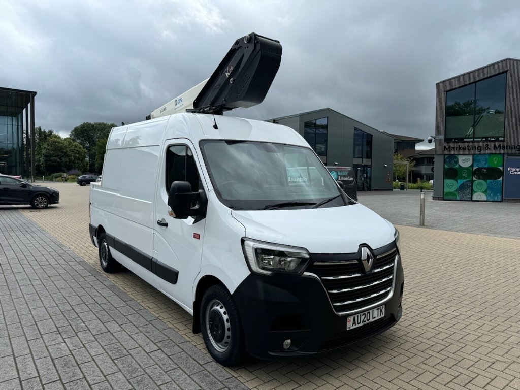 USED 2020 20 RENAULT TRUCKS MASTER MM35CPL 2.3DCI EU6 A/C CHERRY PICKER / 11.8M WORKING HEIGHT / ACCESS PLATFORM EU6-AIRCON-CHERRY PICKER