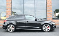 USED 2018 18 AUDI S3 2.0 S3 SPORTBACK TFSI QUATTRO BLACK EDITION 5d 306 BHP SUPER SPORTS SEATS / B&O SOUND