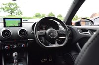 USED 2018 18 AUDI S3 2.0 S3 SPORTBACK TFSI QUATTRO BLACK EDITION 5d 306 BHP SUPER SPORTS SEATS / B&O SOUND