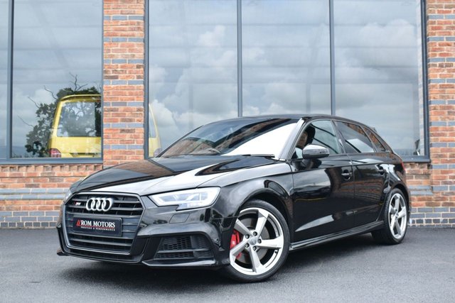 2018 18 Audi S3 2.0 S3 SPORTBACK TFSI QUATTRO BLACK EDITION 5d 306 BHP