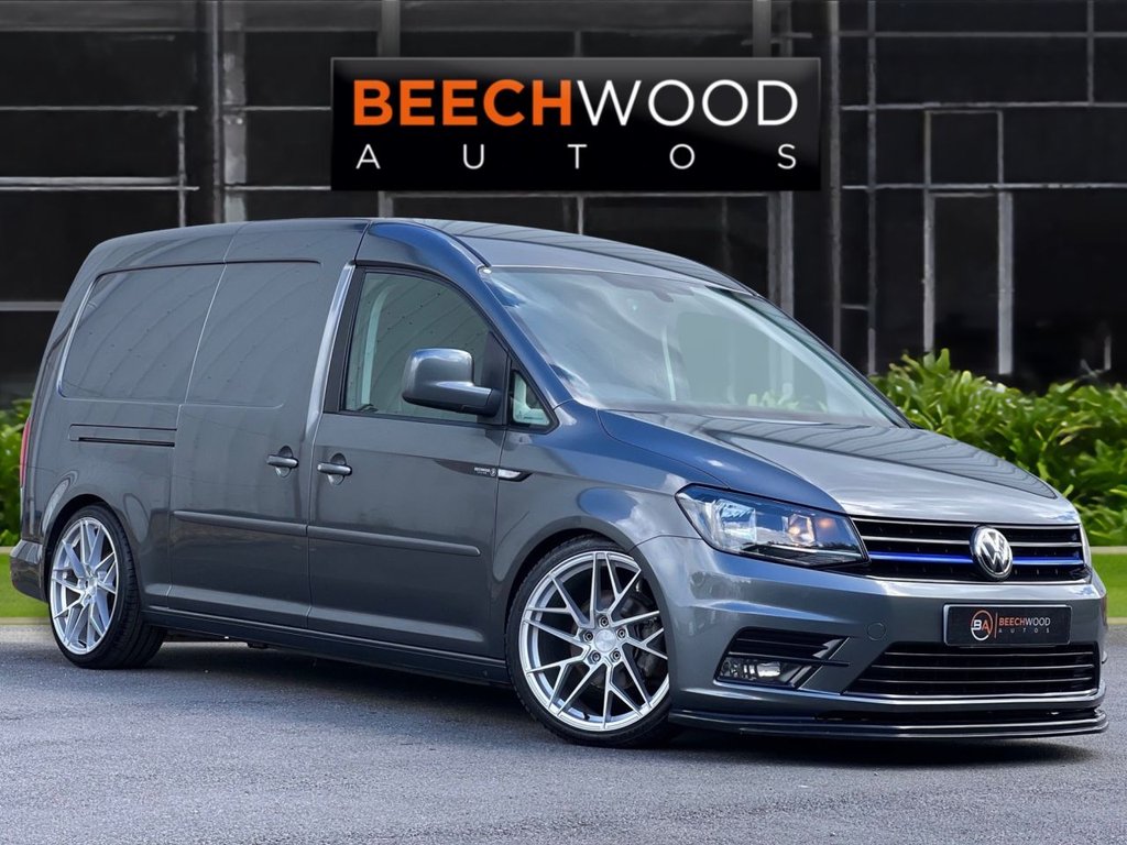 USED 2018 68 VOLKSWAGEN CADDY MAXI 2.0 C20 TDI HIGHLINE 101 BHP **TAILGATE / NEW 19'S**