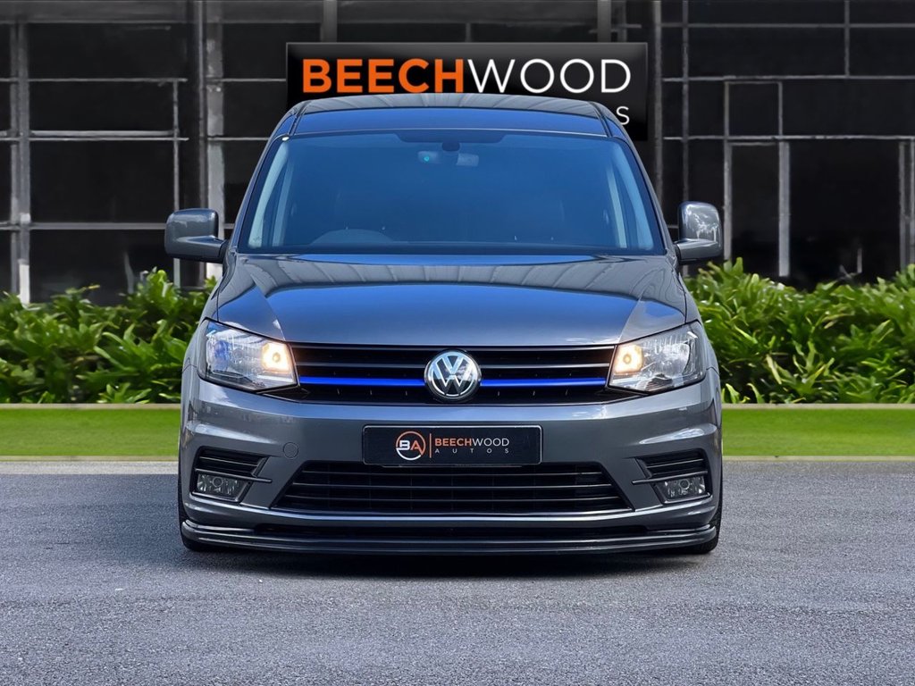 USED 2018 68 VOLKSWAGEN CADDY MAXI 2.0 C20 TDI HIGHLINE 101 BHP **TAILGATE / NEW 19'S**