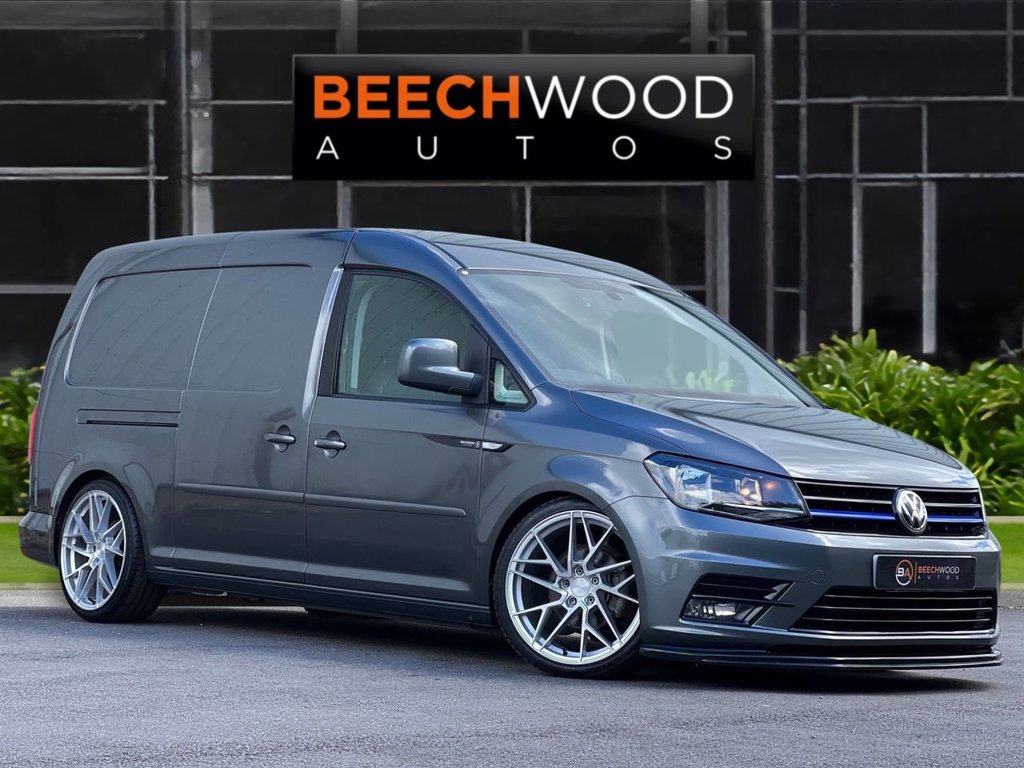 USED 2018 68 VOLKSWAGEN CADDY MAXI 2.0 C20 TDI HIGHLINE 101 BHP **TAILGATE / NEW 19'S**