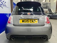 USED 2015 15 ABARTH 500 1.4 T-Jet Hatchback 3dr Petrol Manual Euro 5 (135 bhp) Bluetooth, Privacy Glass, Natural Leather