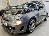 USED 2015 15 ABARTH 500 1.4 T-Jet Hatchback 3dr Petrol Manual Euro 5 (135 bhp) Bluetooth, Privacy Glass, Natural Leather
