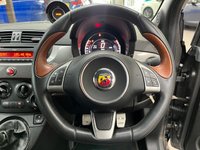 USED 2015 15 ABARTH 500 1.4 T-Jet Hatchback 3dr Petrol Manual Euro 5 (135 bhp) Bluetooth, Privacy Glass, Natural Leather