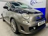 USED 2015 15 ABARTH 500 1.4 T-Jet Hatchback 3dr Petrol Manual Euro 5 (135 bhp) Bluetooth, Privacy Glass, Natural Leather