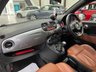 USED 2015 15 ABARTH 500 1.4 T-Jet Hatchback 3dr Petrol Manual Euro 5 (135 bhp) Bluetooth, Privacy Glass, Natural Leather