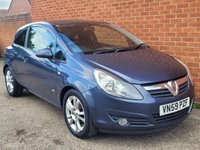 USED 2009 59 VAUXHALL CORSA 1.2 SXI A/C 16V 3d 80 BHP 
