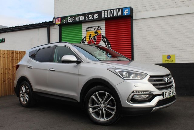 2016 66 Hyundai Santa FE 2.2 CRDI PREMIUM SE BLUE DRIVE 5d 197 BHP